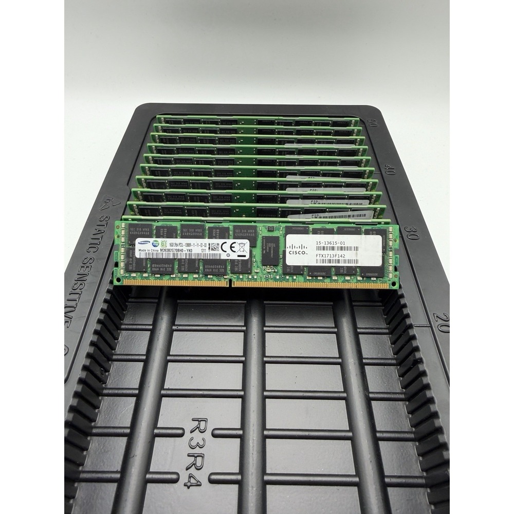 112x Samsung 16GB‎ PC3L-12800R ECC Server RAM Memory - M393B2G70BH0YK0